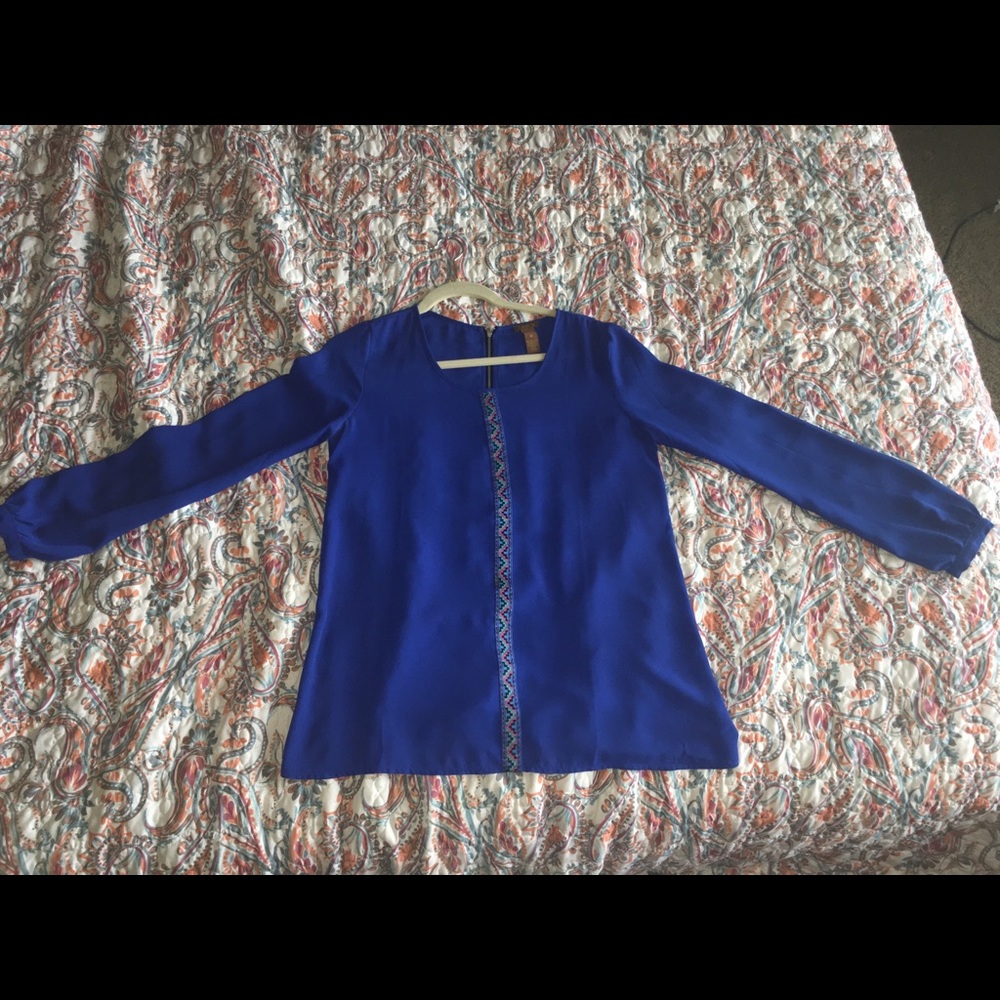 Copper Key blouse from Dillards.